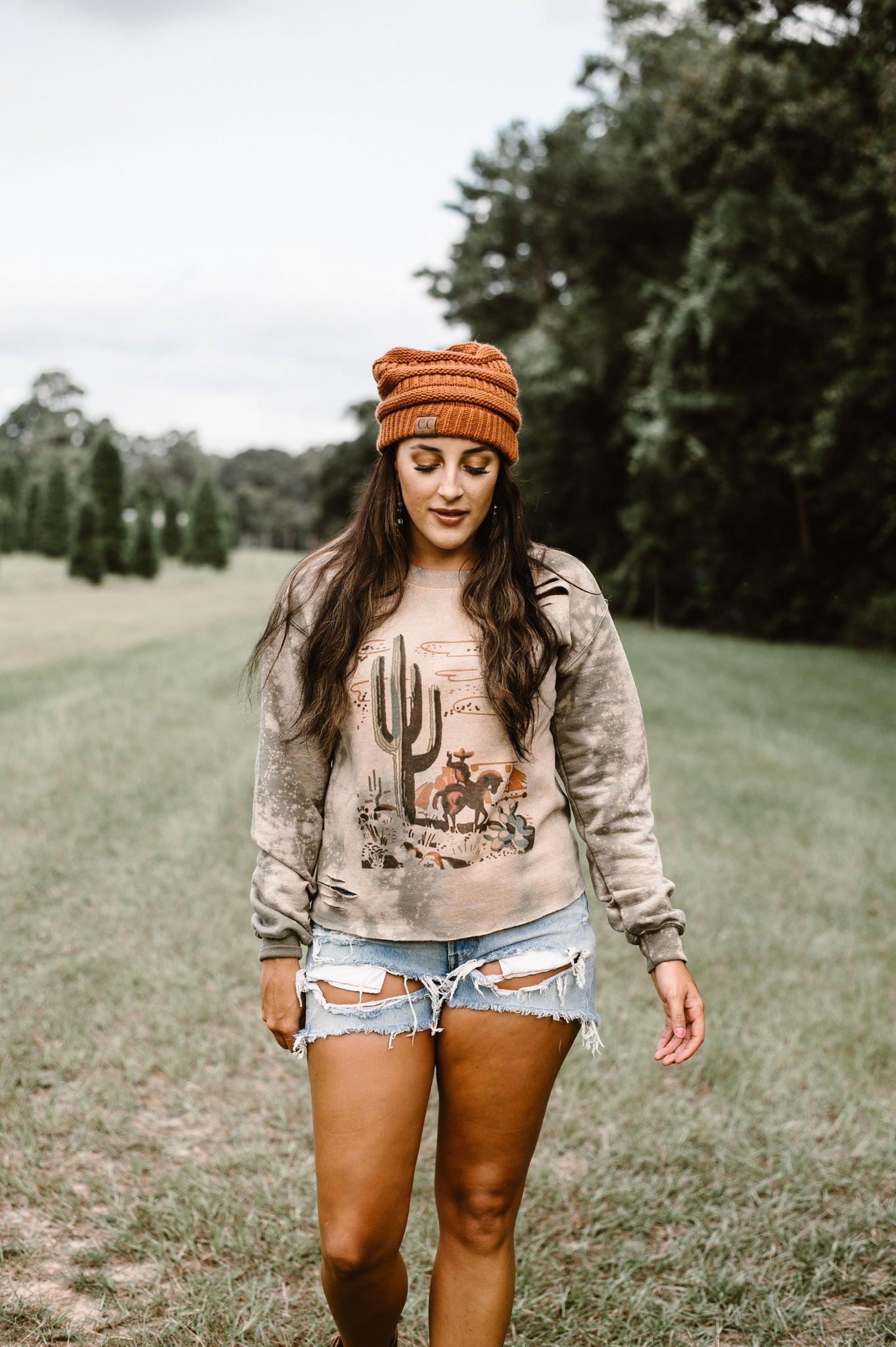 Cactus & Cowboy Matchbook Sweatshirt
