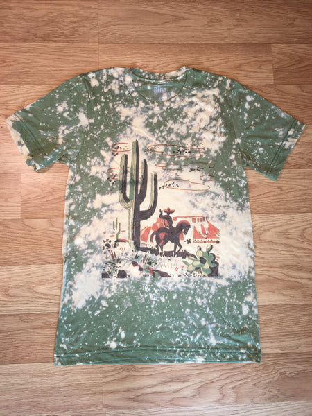 Cactus & Cowboy Matchbook Tee
