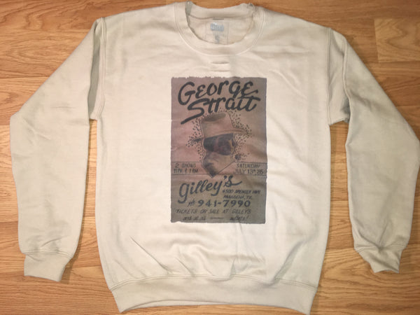 George Strait Gilley's Poster Sweatshirt
