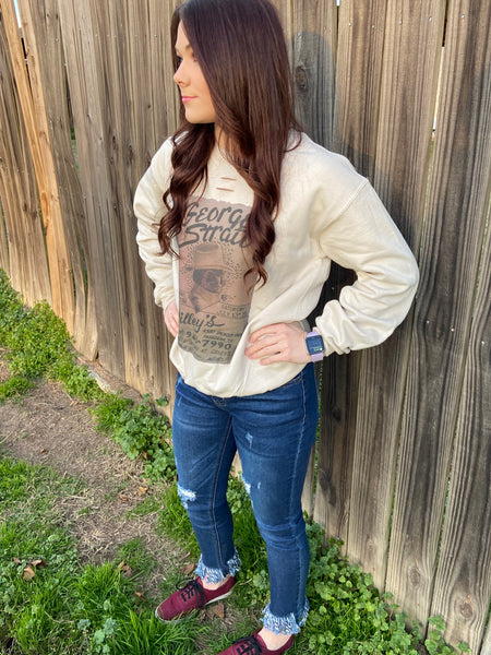 George Strait Gilley's Poster Sweatshirt