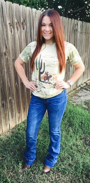 Cactus & Cowboy Matchbook Tee