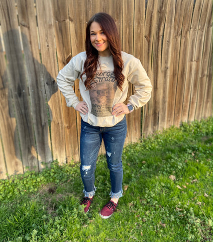 George Strait Gilley's Poster Sweatshirt